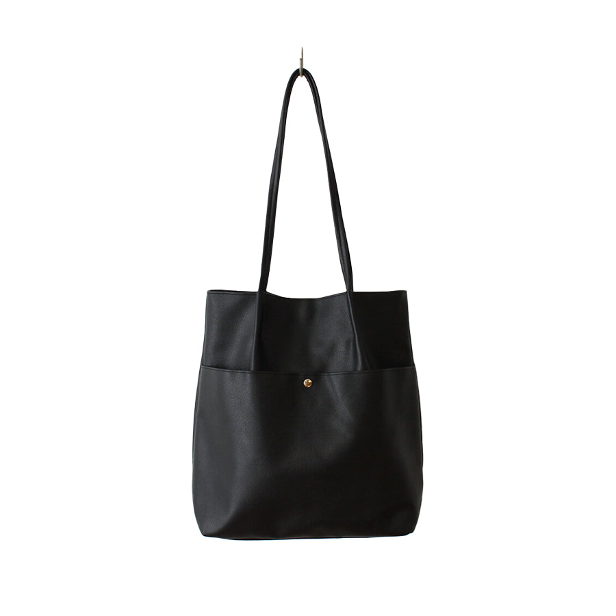 SENBADO S26 Simple Tuck Tote 621-9002 - BK (465g)