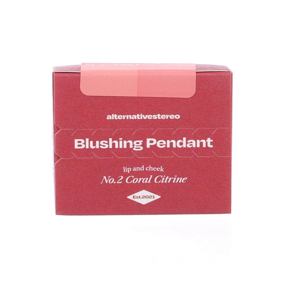 ALTERNATIVE Lip & Cheek Brushing Pendant 02 Coral Citrin (2.8g)