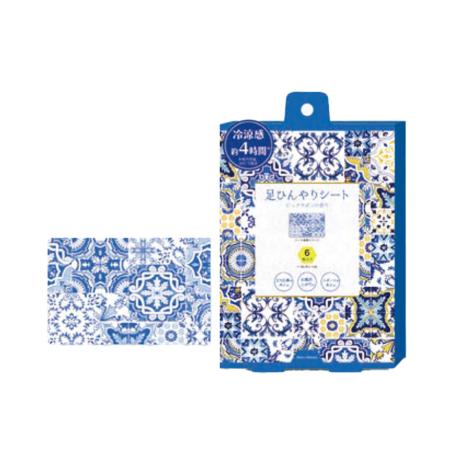 HONYARADOH Cool Feet Sheet - Pure Sabon (3 x 2pcs)