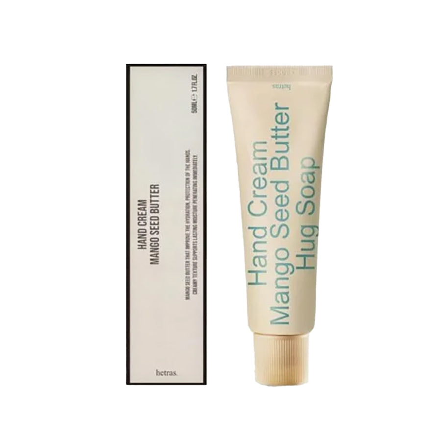 HETRAS Perfumed Mango Seed Butter Hand Cream - Hug Soap (50mL)