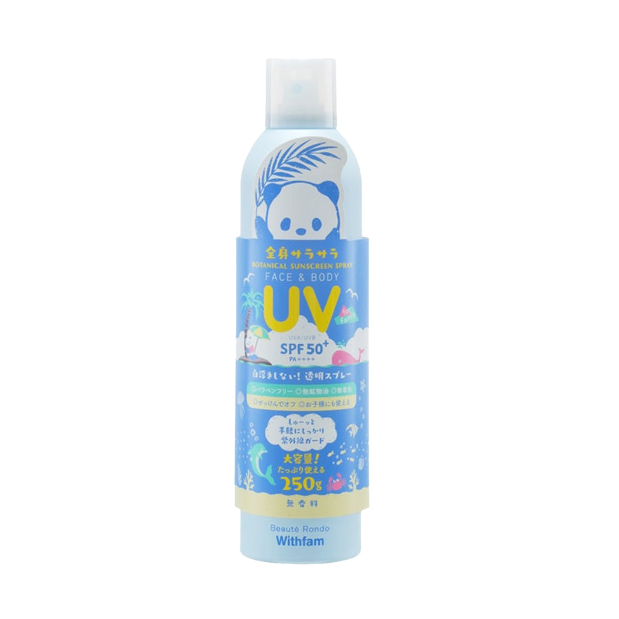 WITHFAM UV Spray - Fragrance-Free (250g)