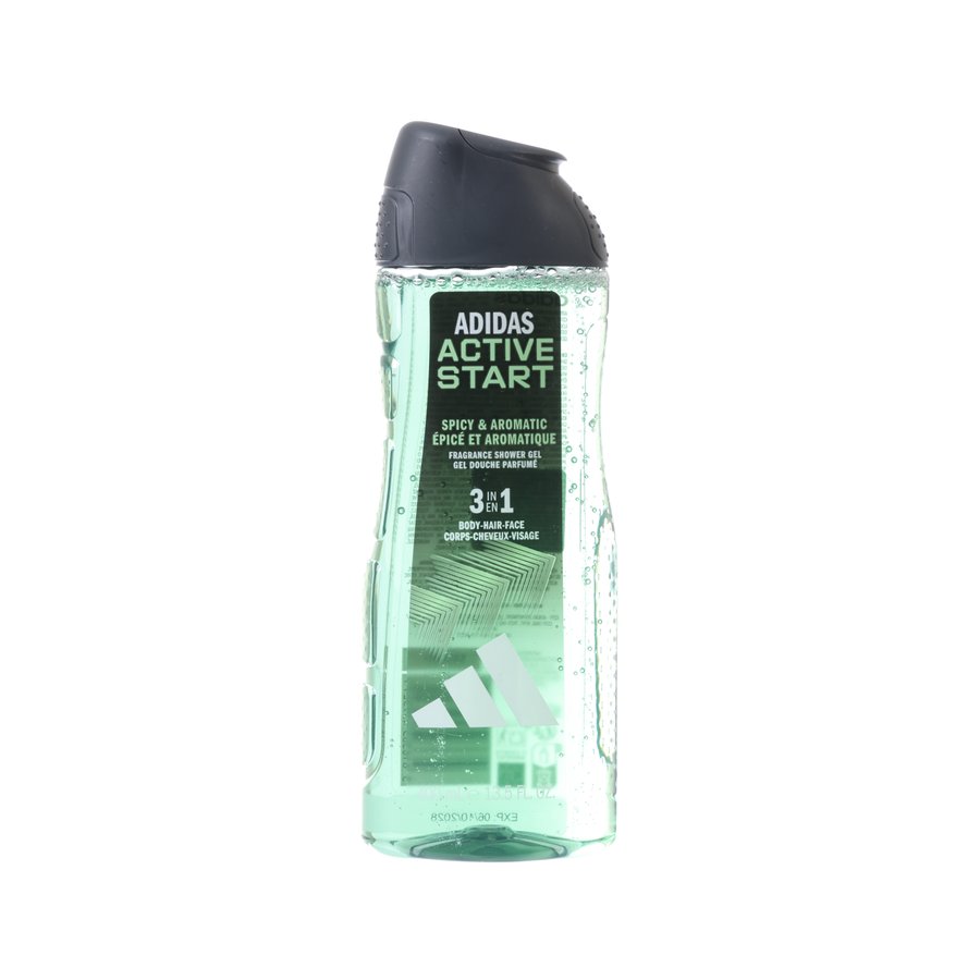 ADIDAS Active Start 3-in-1 Shower Gel (400mL)