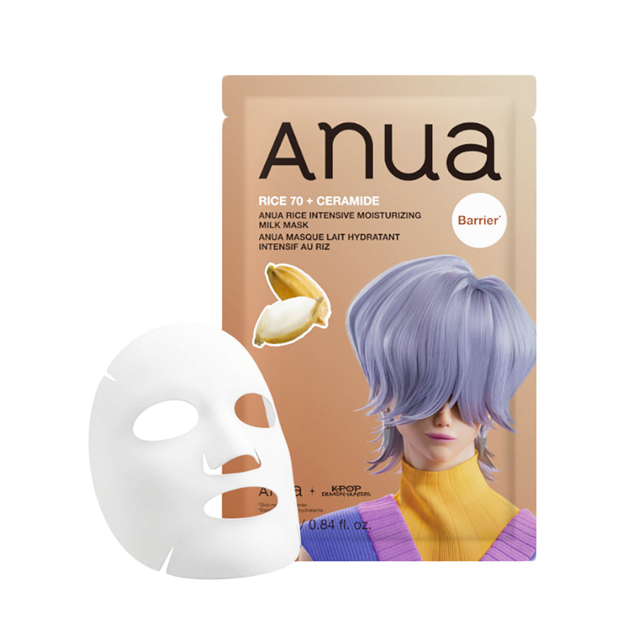 ANUA K-Pop Demon Hunters Rice 70 Intensive Moisturizing Milk Mask