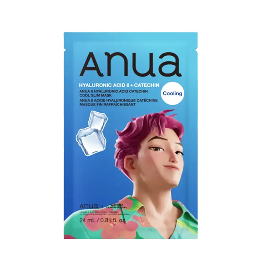 ANUA K-Pop Demon Hunters 8 Hyaluronic Acid Catechin Cool Slim Mask