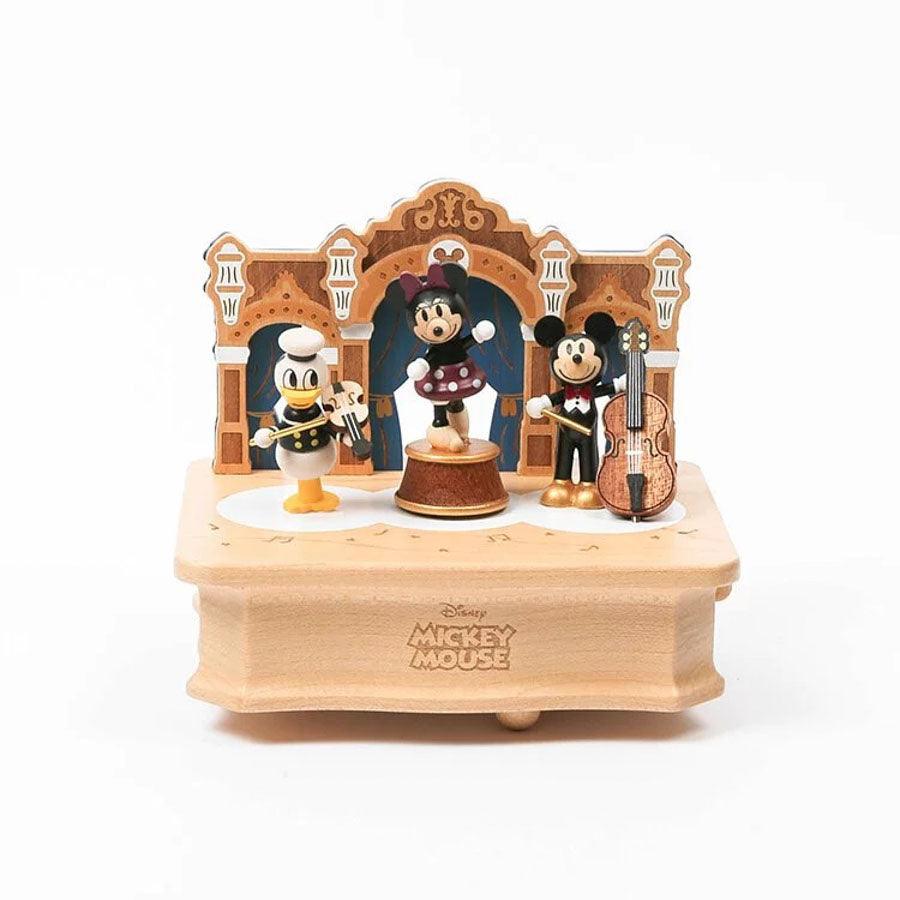 WOODERFUL LIFE Music Go Round Disney Vintage Mickey - LOG-ON