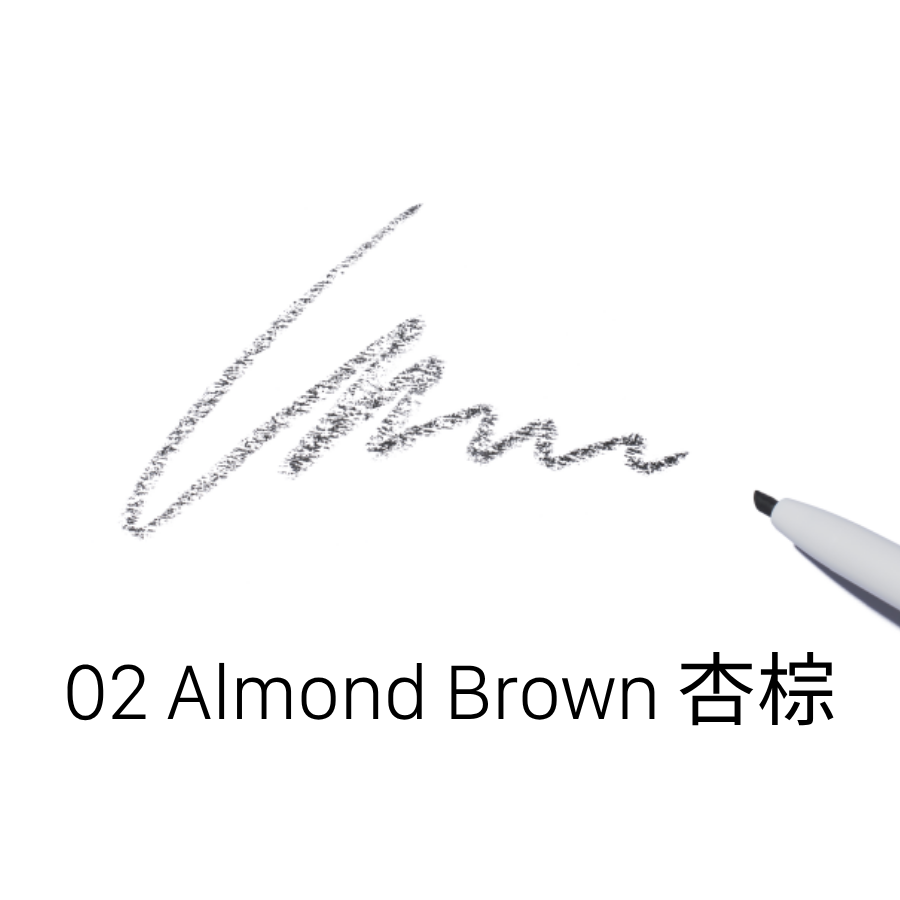 LUMMIR Feel in Shape Brow Pencil - 02 Almond Brown (0.06g)