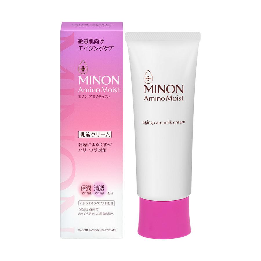 MINON Aminomoist Aging Care Milk Cream (100g) - LOG-ON