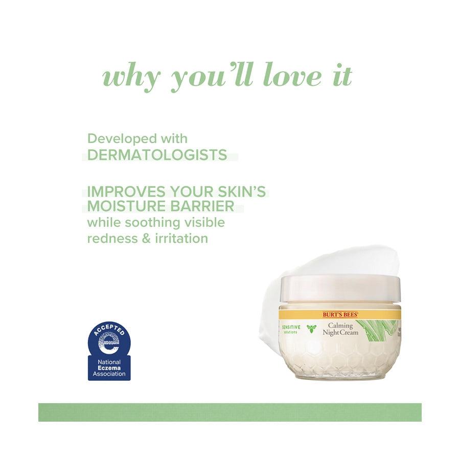 BURTS BEES BURT'S BEES SENSITIVE CALM N CREAM (50g) - LOG-ON