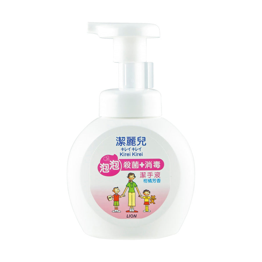 獅王潔麗兒 泡沬殺菌潔手液250mL