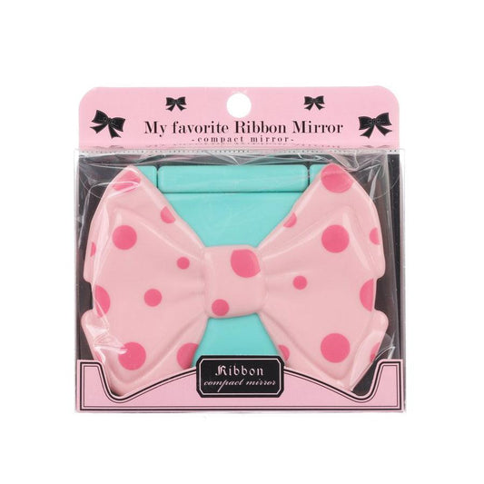 YAMAMURA Ribon Compact Mirror Mint (85g) - LOG-ON