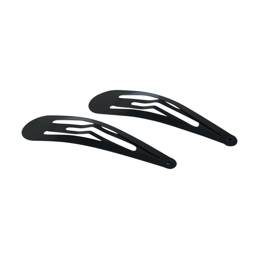 ELLENNE Metal Snap Clips (L, Black, 2pc) - LOG-ON