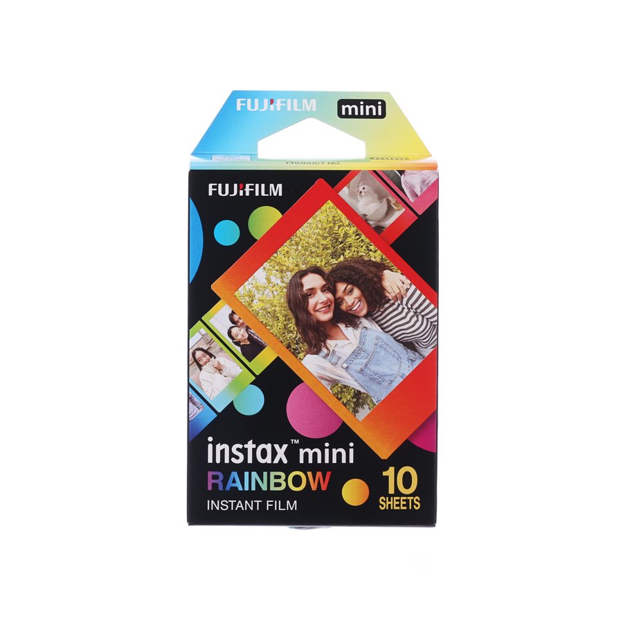 FUJIFILM 富士 instant mini 即影即有相紙 - Rainbow