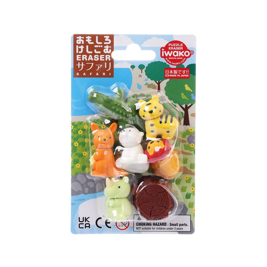 IWAKO Fancy Eraser Safari