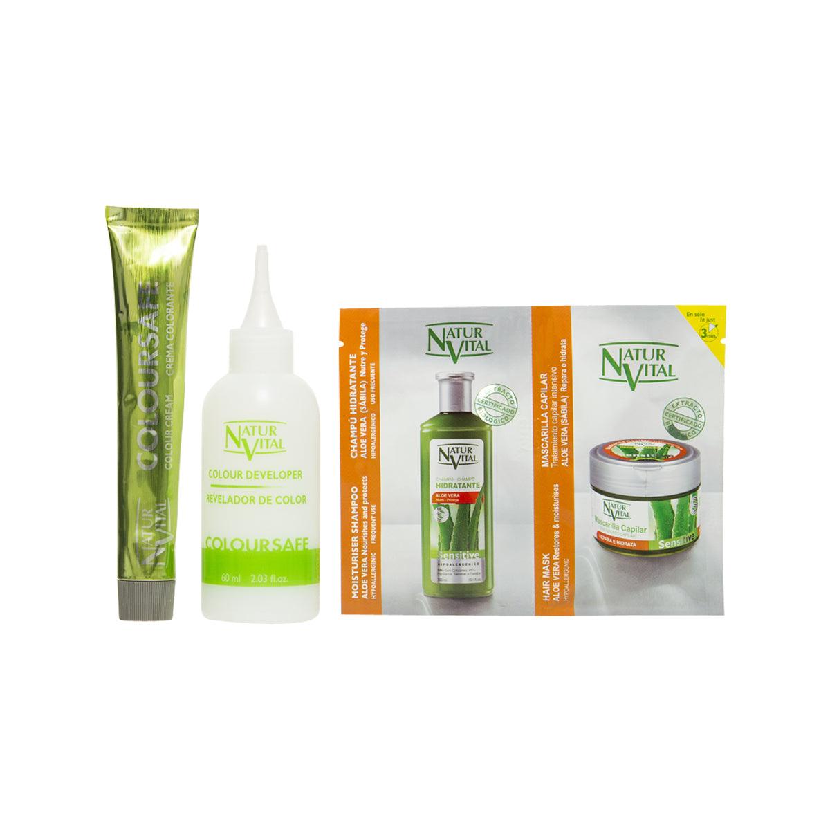 NATUR VITAL Perm Hair Color (4-Chestnut Hair) - LOG-ON