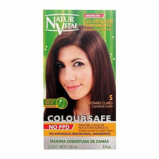 NATUR VITAL Perm Hair Color (5-Light Chestnut)