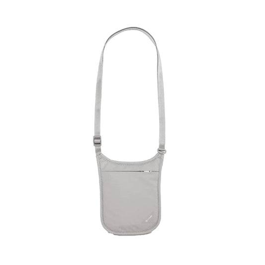 PACSAFE Coversafe V75 RFID Block Neck Pouch-Grey