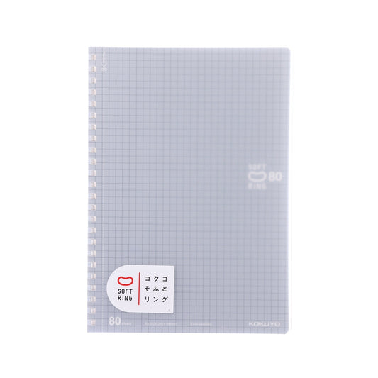 KOKUYO Soft Ring Note A5 80 Pages - Grey  (220g)