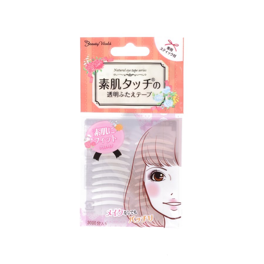 BEAUTY WORLD Hyaluronan Double Eyelid Tape (30 Pairs) + 1 Stick