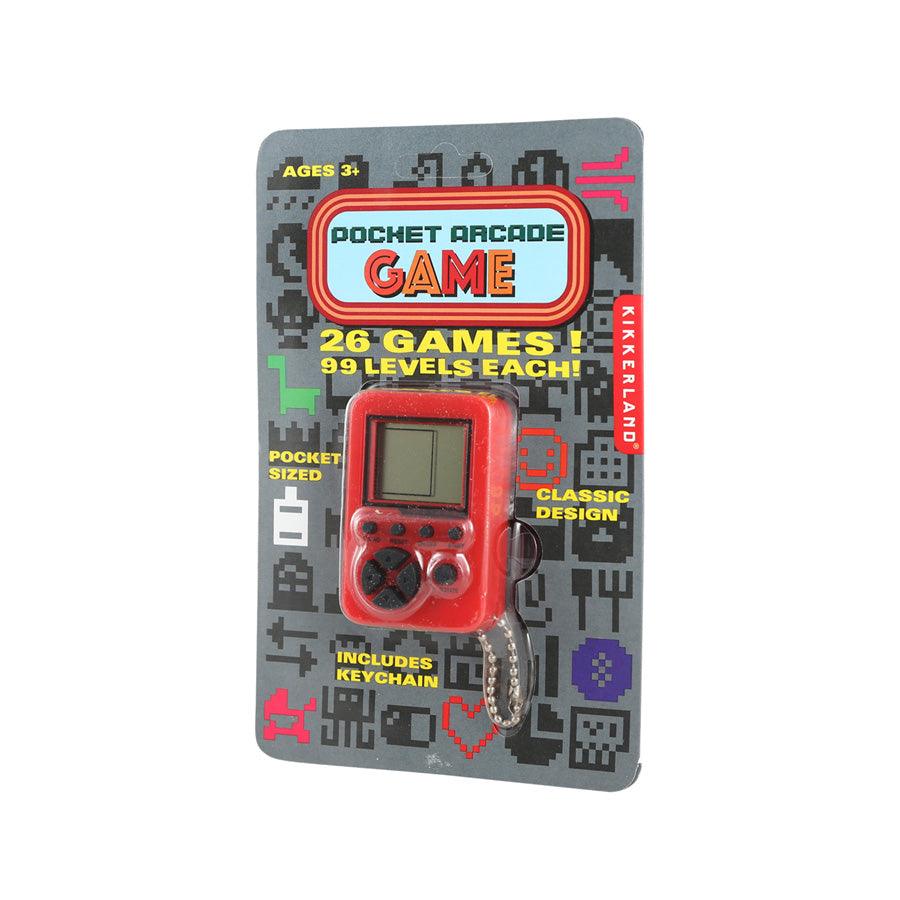 KIKKERLAND Pocket Arcade Game - LOG-ON