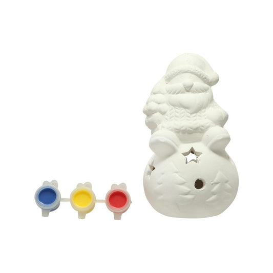 YOU & I Santa Paint Decolation W/Led (200g) - LOG-ON