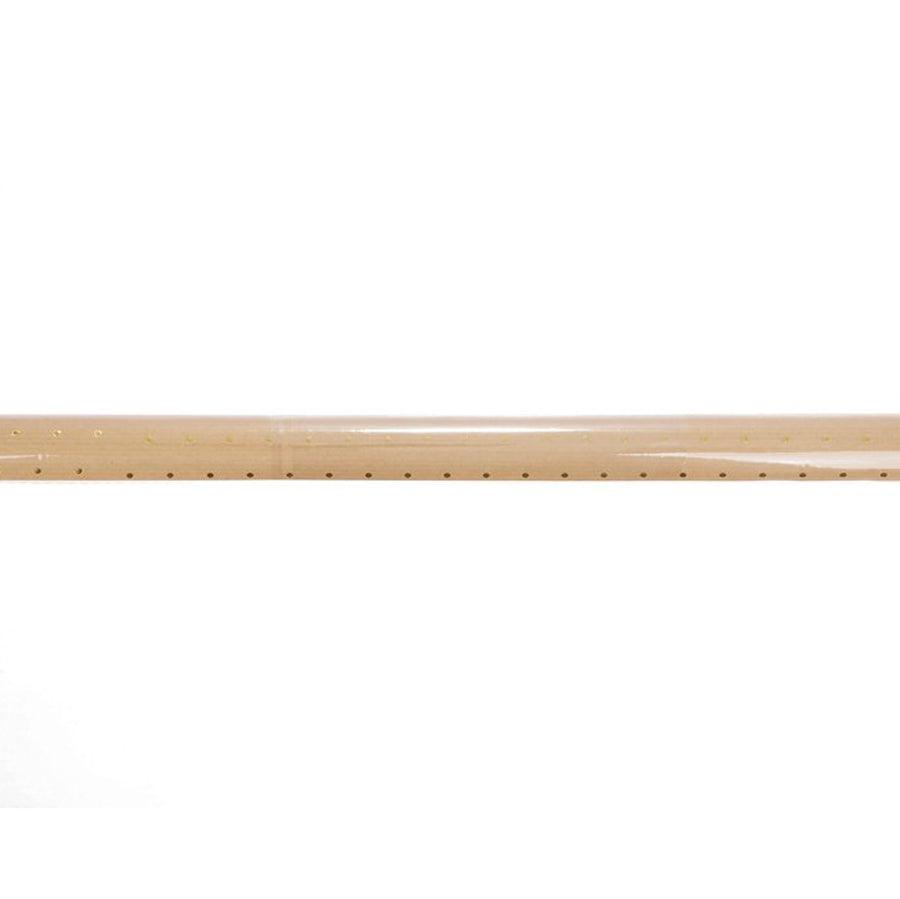 YUCCA Roll Wrapping Paper - Gold Leaf Dot Kraft 50X95cm - LOG-ON