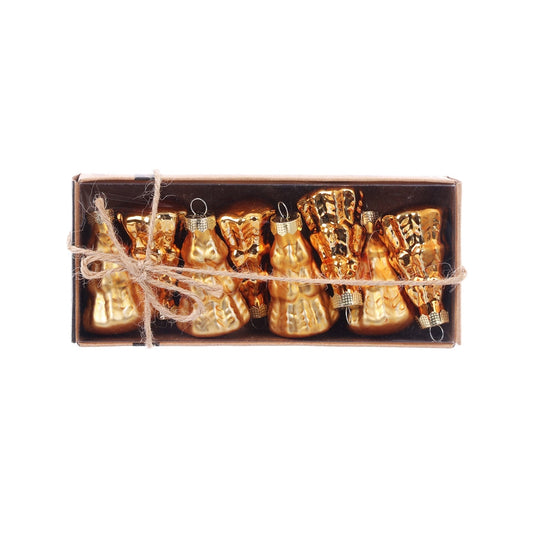 INGE Mini Shape Ornament Set - Gold