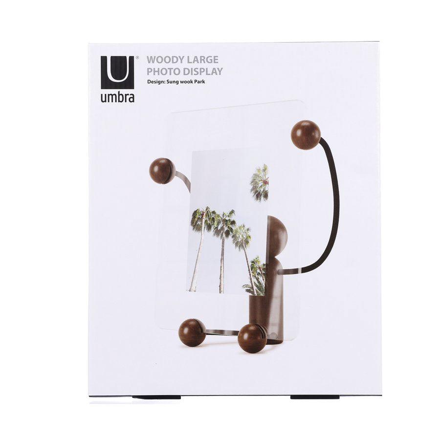 UMBRA Woody Desk PD Large Black/Walnut - LOG-ON