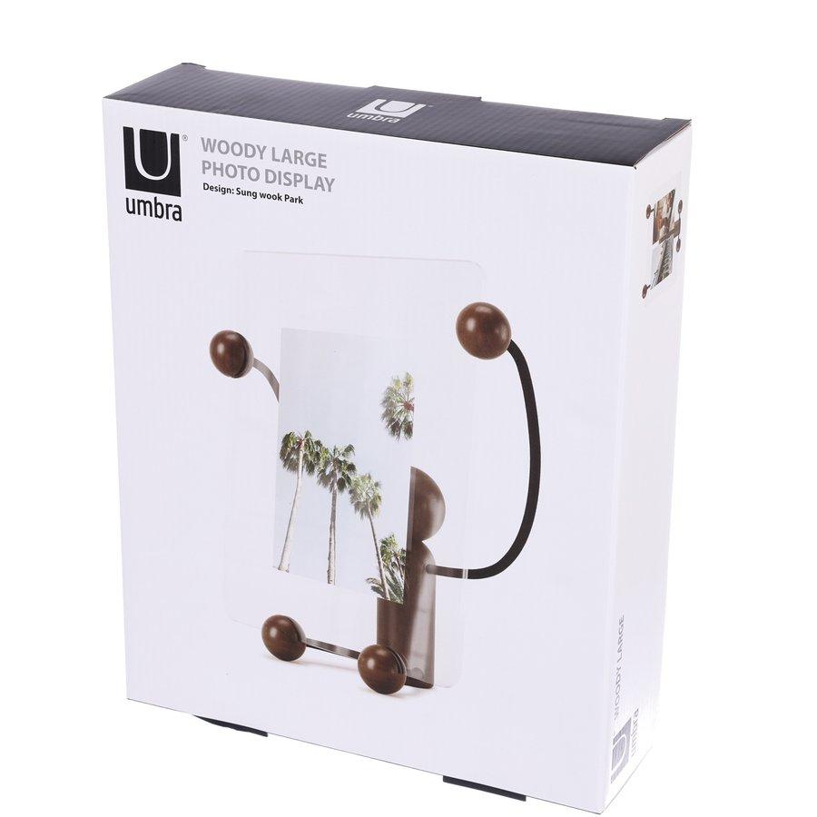 UMBRA Woody Desk PD Large Black/Walnut - LOG-ON