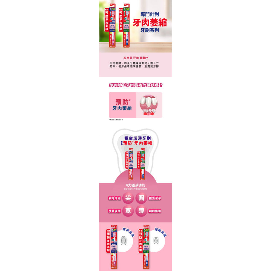 SYSTEMA Wide High Density Toothbrush (Ultra Compact Wide & Soft)