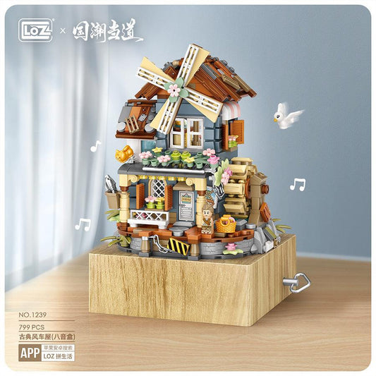 LOZ Windmill Music Box - LOG-ON