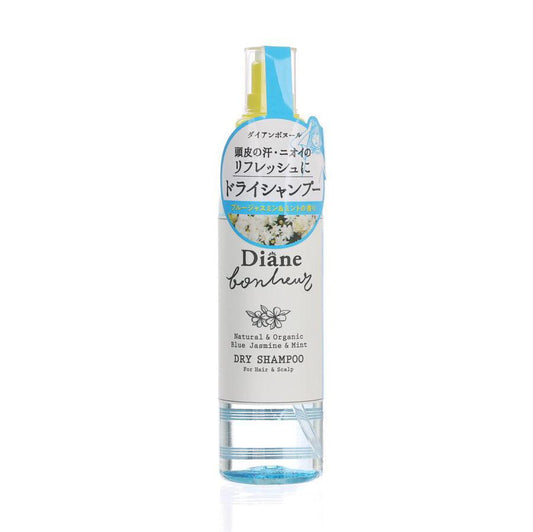 MOIST DIANE Diane Bonheur Dry Shampoo Blue Jasmine & Mint (120mL) - LOG-ON