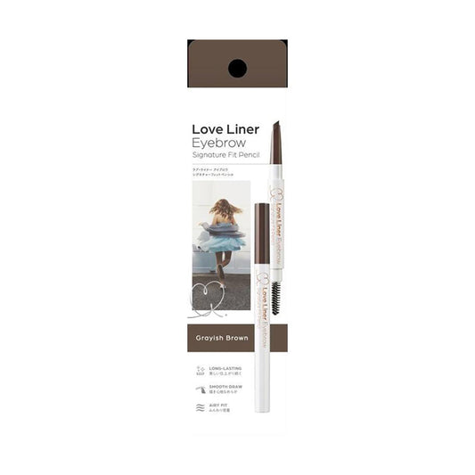 LOVE LINER Eyebrow Pencil Grayish Brown  (0.23g)