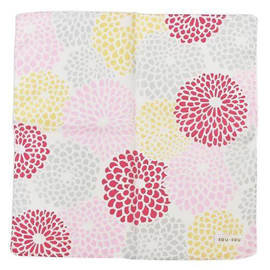SOUSOU X MARUSHIN Sousou Chrysanthemum Handkerchief  (20g)