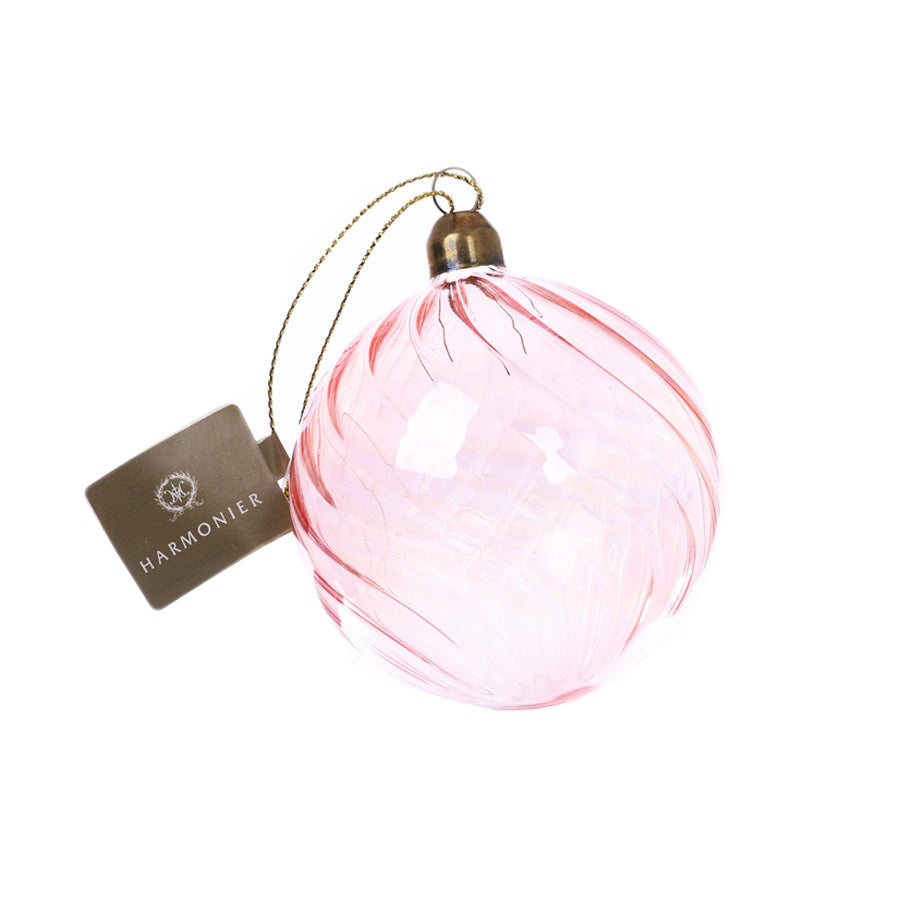 HARMONIER 聖誕裝飾 8CM 1件 - 彩光 粉紅  (40g)