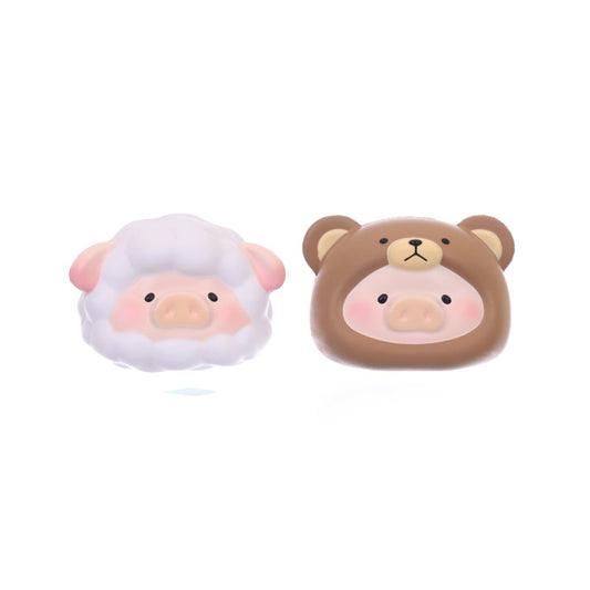 TOYZEROPLUS 罐頭豬LuLu 豬熊豬羊系列 解壓球