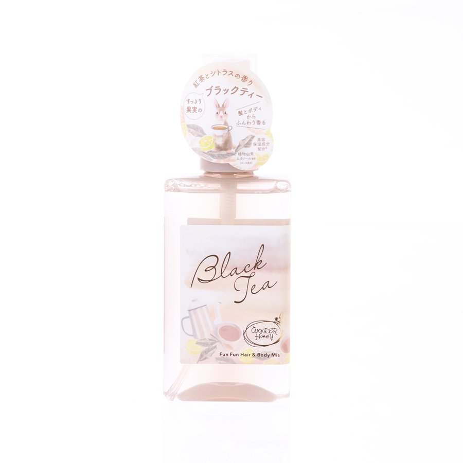 BCL Vecua Honey Wonder Honey Fun Fun Hair & Body Mist (Black Tea)  (100mL)