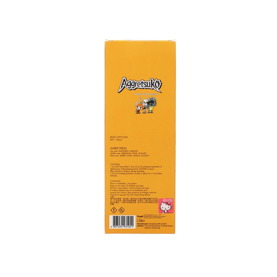 SANRIO Reed Diffuser - Aggretsuko 130mL