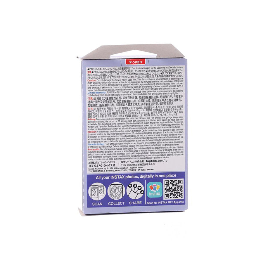 FUJIFILM Instax Mini Film Soft Lavender