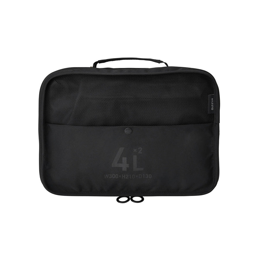 MILESTO Compression Organizer 4Lx2 - Black