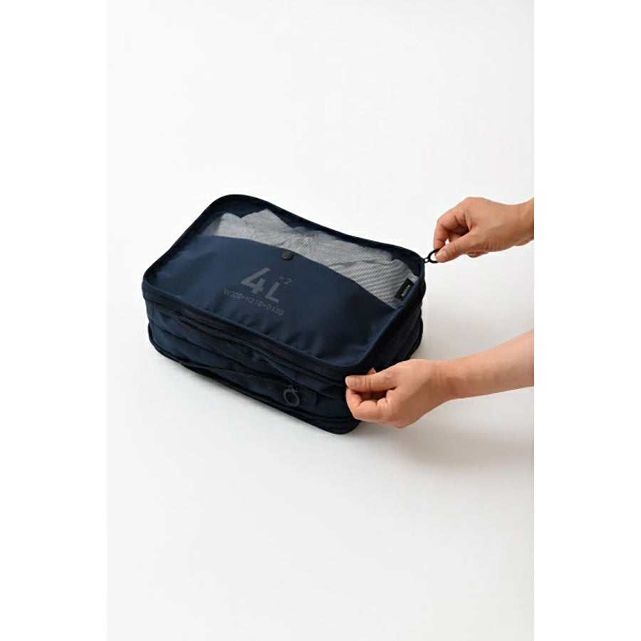 MILESTO Compression Organizer 4Lx2 - Navy