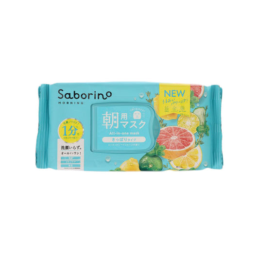 BCL Saborino Morning Sheet Mask Minty 32'S