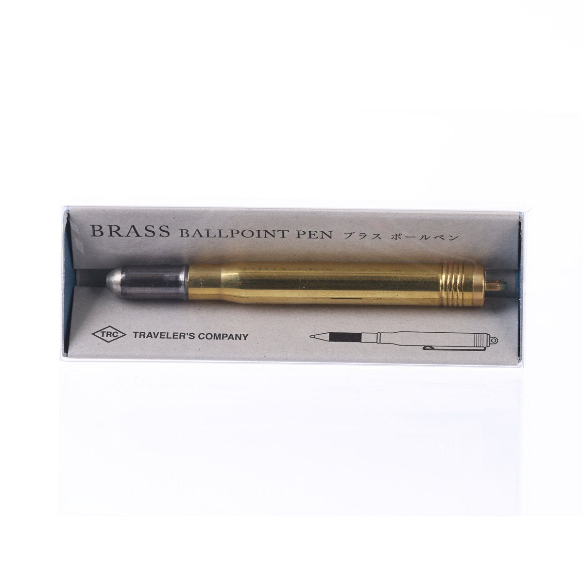 TRAVELER'S NOTEBOOK TN Brass Ball Point Pen  (28g)
