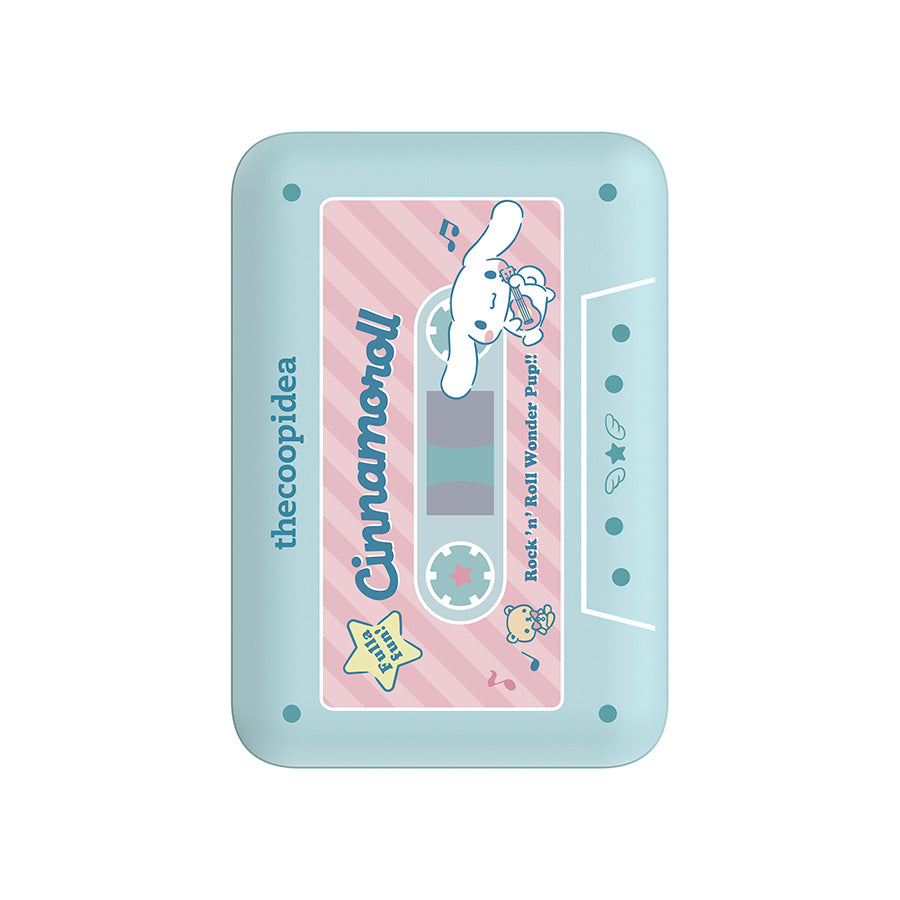 THECOOPIDEA Thecoopidea X Sanrio Gummy M 5000mAh (19.25 WH) Cassette Style Mag.Powerbank Cinnamoroll