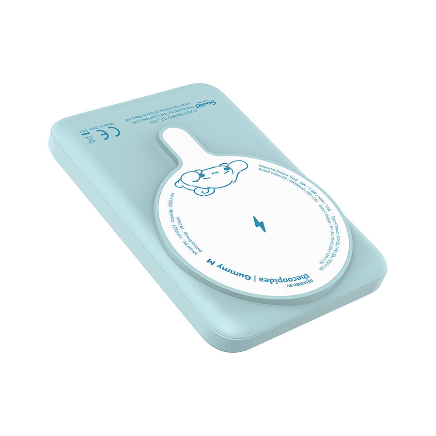 THECOOPIDEA Thecoopidea X Sanrio Gummy M 5000mAh (19.25 WH) Cassette Style Mag.Powerbank Cinnamoroll