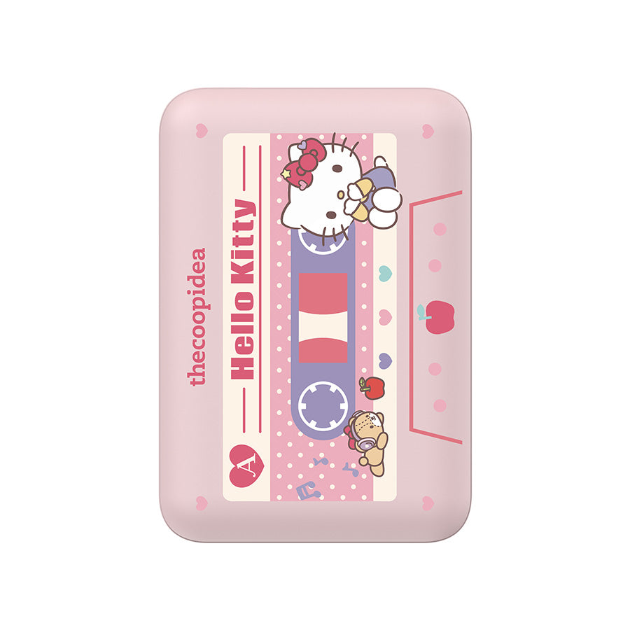 THECOOPIDEA Thecoopidea X Sanrio Gummy M 5000mAh (19.25 WH) Cassette Style Mag.Powerbank Hello Kitty