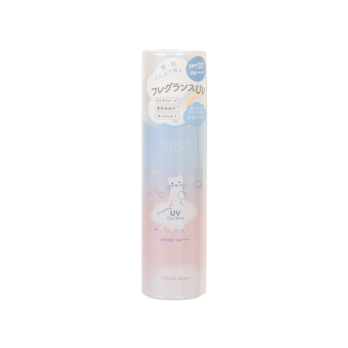 BCL Vecua Honey Wonder Honey Cool Fragrance UV Cut Mist (Savon Bebe)  (60g)