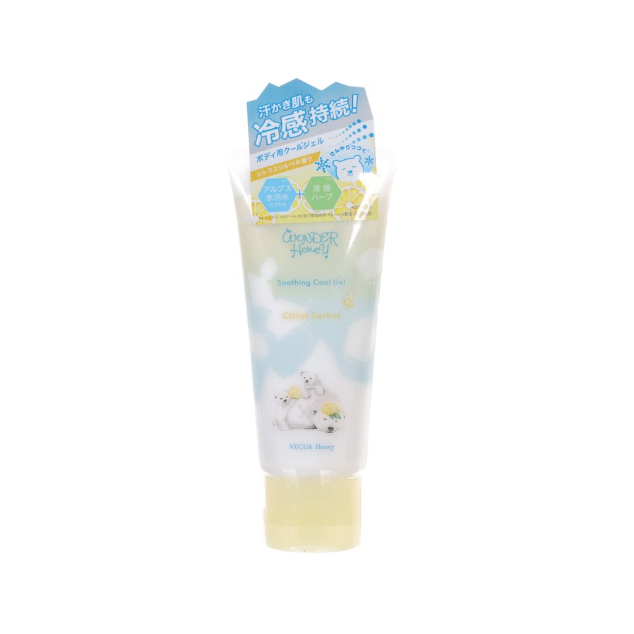 BCL Vecua Honey Wonder Honey Soothing Cool Gel (Citrus Sorbet)  (60g)