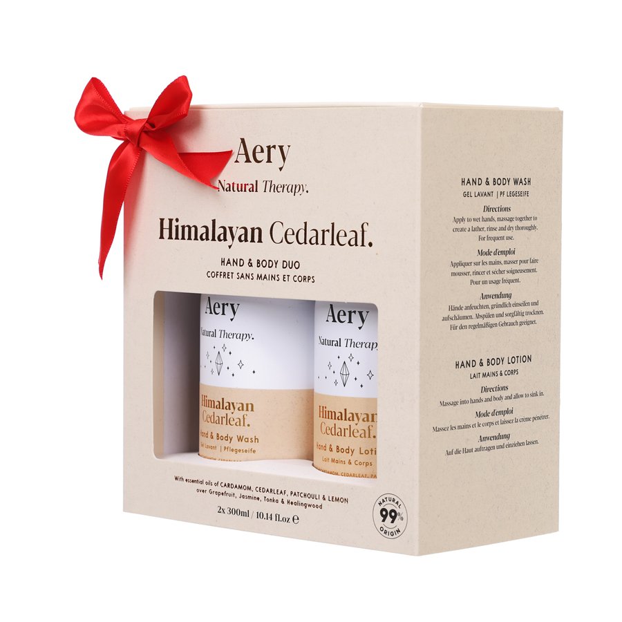 AERY LIVING Himalayan Cedarleaf Hand & Body Wash and Lotion  (915g)