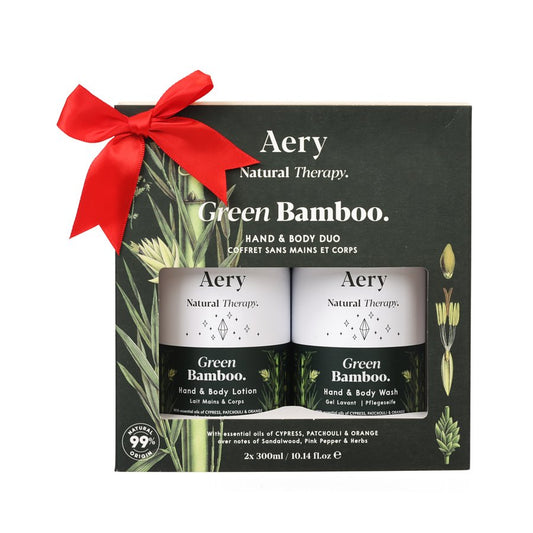 AERY LIVING Green Bamboo Hand & Body Wash and Lotion  (915g)