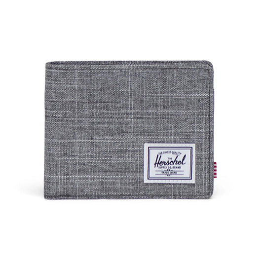HERSCHEL HSC S324 Roy Coin Wallet - Raven Crosshatch